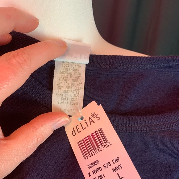 Acme blue NYPD tee size L - Picture 6 of 6